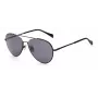 RAG&BONE occhiali da sole uomo RNB1036GS8075 nero grigio rettangolari 58 mm