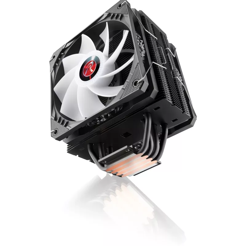 RAIJINTEK ELEOS 12 DUO RBW 120 mm raffreddatore a liquido All-in-One per CPU, Nero