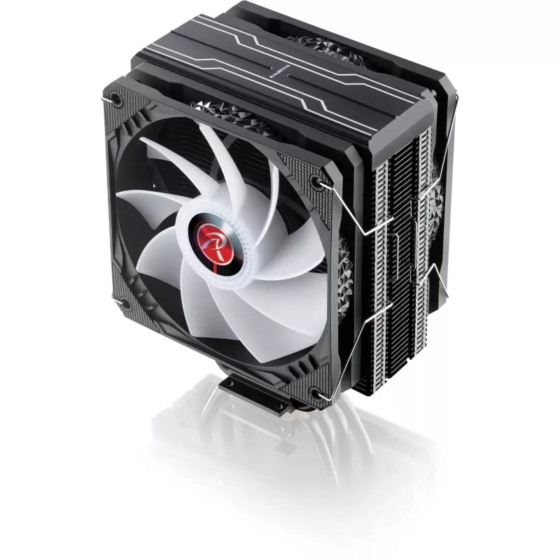 RAIJINTEK ELEOS 12 DUO RBW 120 mm raffreddatore a liquido All-in-One per CPU, Nero