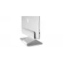 RAIN DESIGN mTower Supporto verticale per laptop - alluminio argento anodizzato, docking station da scrivania salvaspazio per MacBook e notebook