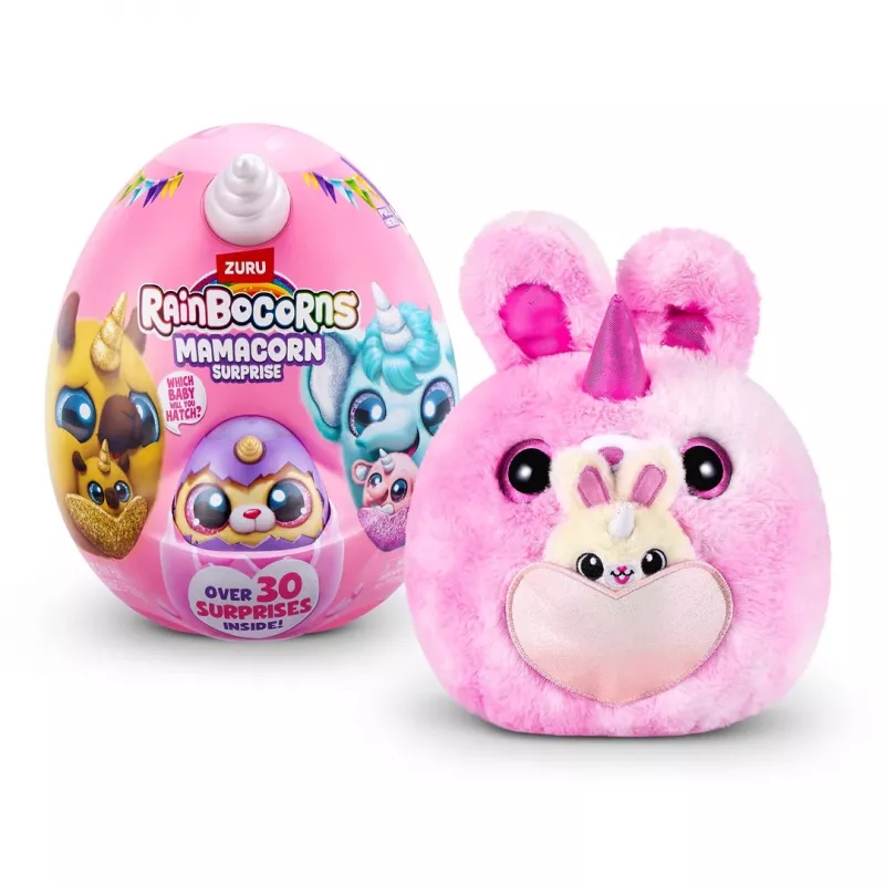 Rainbocorns Mamacorn peluche a sorpresa, serie 4, multicolore