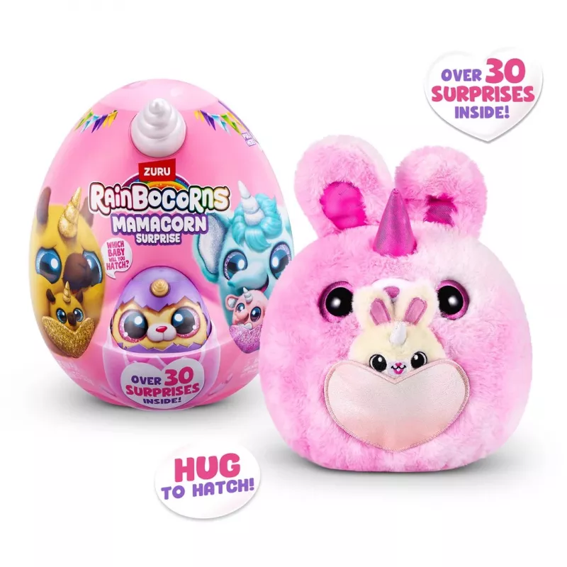 Rainbocorns Mamacorn peluche a sorpresa, serie 4, multicolore