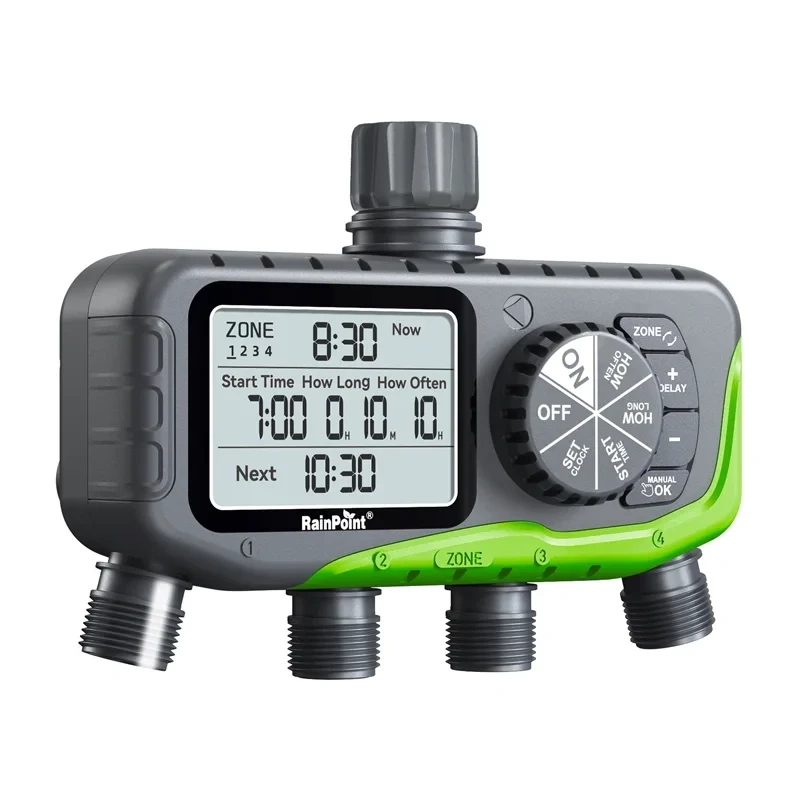 RainPoint controller di irrigazione Wi-Fi 4 zone ITV447