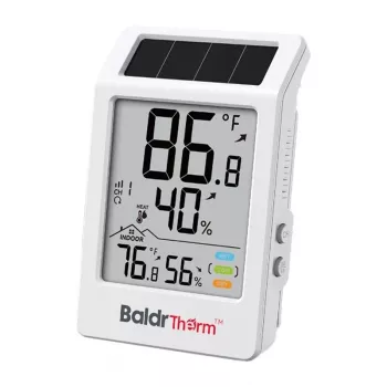 RAINPOINT BALDRTHERM B0707 termoigrometro ad alimentazione solare con sensore esterno
