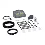 RainPoint IK149 set di irrigazione per piante in vaso - sistema di irrigazione a goccia automatico per 10 vasi, alimentazione USB/batteria, display LCD