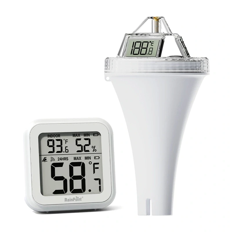 RainPoint termometro per piscina con gateway HCS565ARF+HCS015T2H