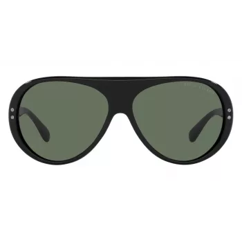 RALPH LAUREN RL8194-500171 Occhiali da sole uomo nero acetato grigio policarbonato 60/13/135 mm