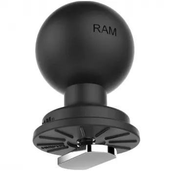 RAM MOUNTS RAM 1,5 pollici Track Ball con fissaggio T-Bolt per guida a T-slot