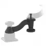 Prolunga braccio orientabile singolo RAM Mounts RAM-109-1AU per sistemi RAM Tele-Pole, 10 pollici, nero, senza confezione