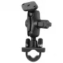 RAM Mounts RAM-B-149ZU-A U-Bolt Mount Short – sfera misura B, per tubi da 0.5–1.25 in., nero