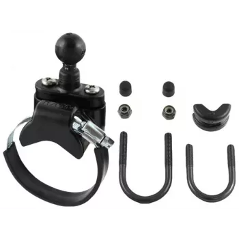 RAM MOUNTS RAM-B-231Z-2U Base con staffa a U e cinghia UTV - nero