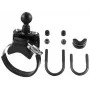 RAM MOUNTS RAM-B-231Z-2U Base con staffa a U e cinghia UTV - nero