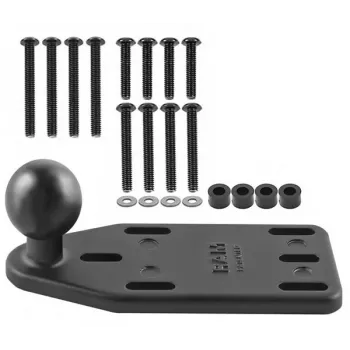 RAM MOUNTS RAM-B-346U Reservoir Cover Side Ball Mount per moto e ATV