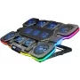 Rampage GLACIERS50 Supporto raffreddante per laptop da gaming 14-17 pollici, 2600RPM, nero