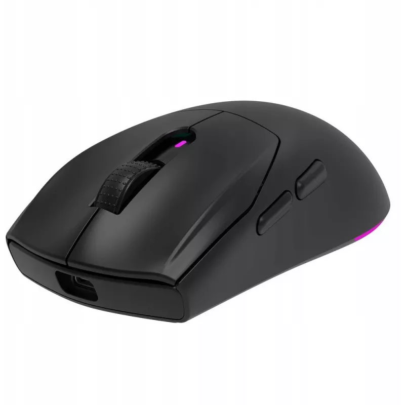Rampage Prote M5 24000 DPI RGB LED 1kHz Mouse da gaming nero