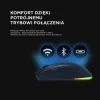 Rampage Prote M5 24000 DPI RGB LED 1kHz Mouse da gaming nero