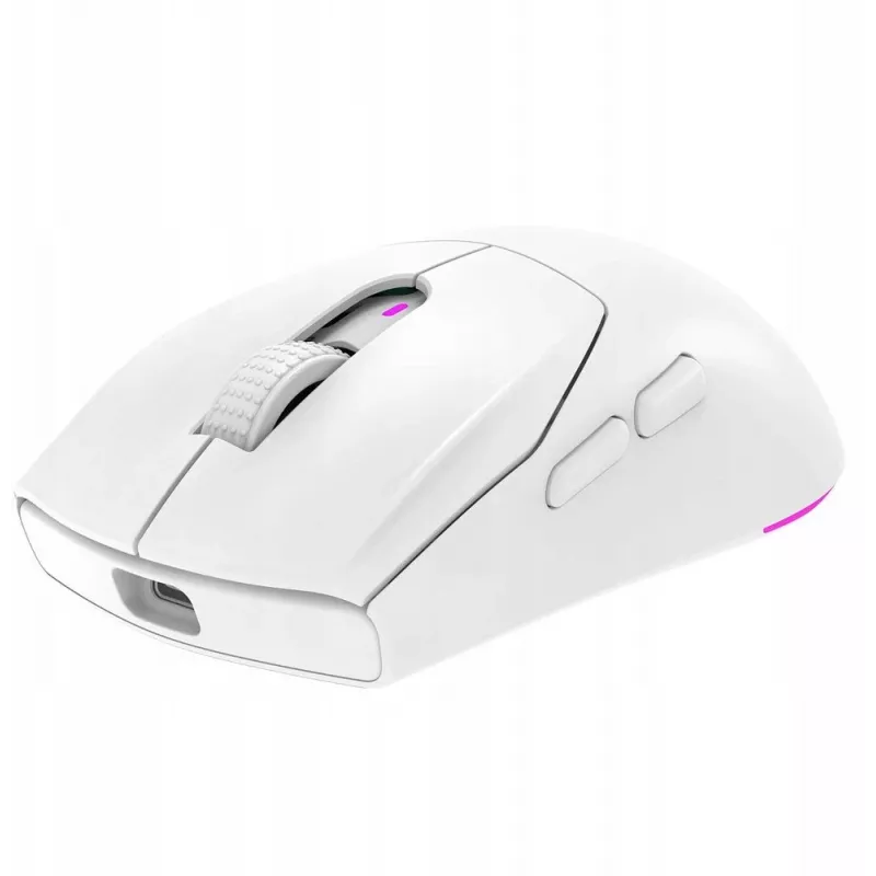 Rampage Prote M5 24000 DPI RGB LED 1kHz Mouse da gaming bianco