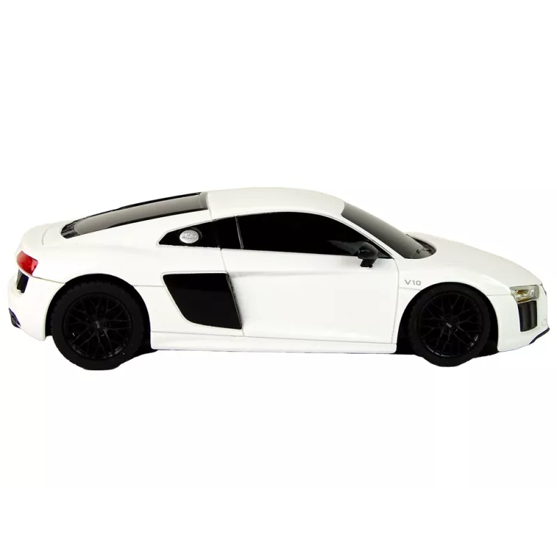 RASTAR 1:24 RC Audi R8 Pilot auto radiocomandata bianca