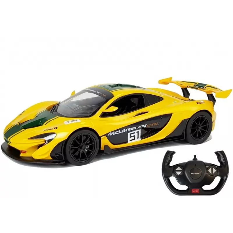 RASTAR McLaren P1 GTR auto radiocomandata 1:14 gialla