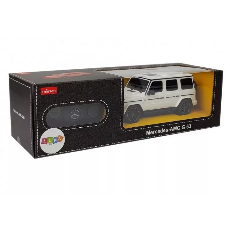 RASTAR Mercedes AMG G63 auto radiocomandata RC bianco 1:24