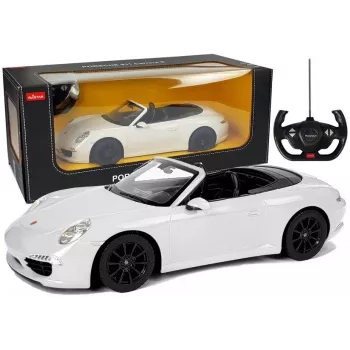 RASTAR Auto radiocomandata Porsche 911 Carrera S bianca 1:12