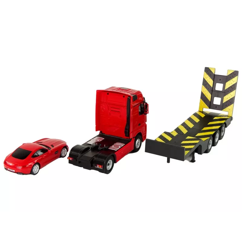 RASTAR Carro attrezzi R/C Mercedes-Benz 1:26 rosso