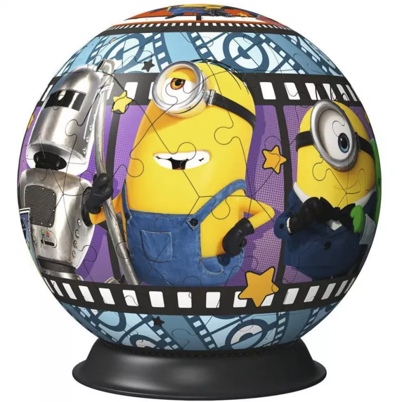 RAVENSBURGER puzzleball 3D Minions 3 - 72 pezzi