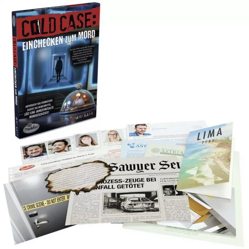 RAVENSBURGER Cold Case: Check-in per un omicidio gioco investigativo cooperativo