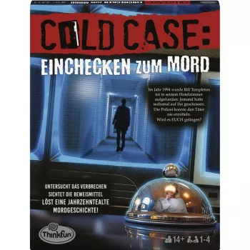 RAVENSBURGER Cold Case: Check-in per un omicidio gioco investigativo cooperativo