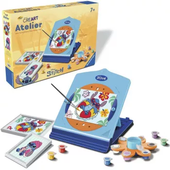 Ravensburger CreArt Atelier Stitch set di pittura con i numeri