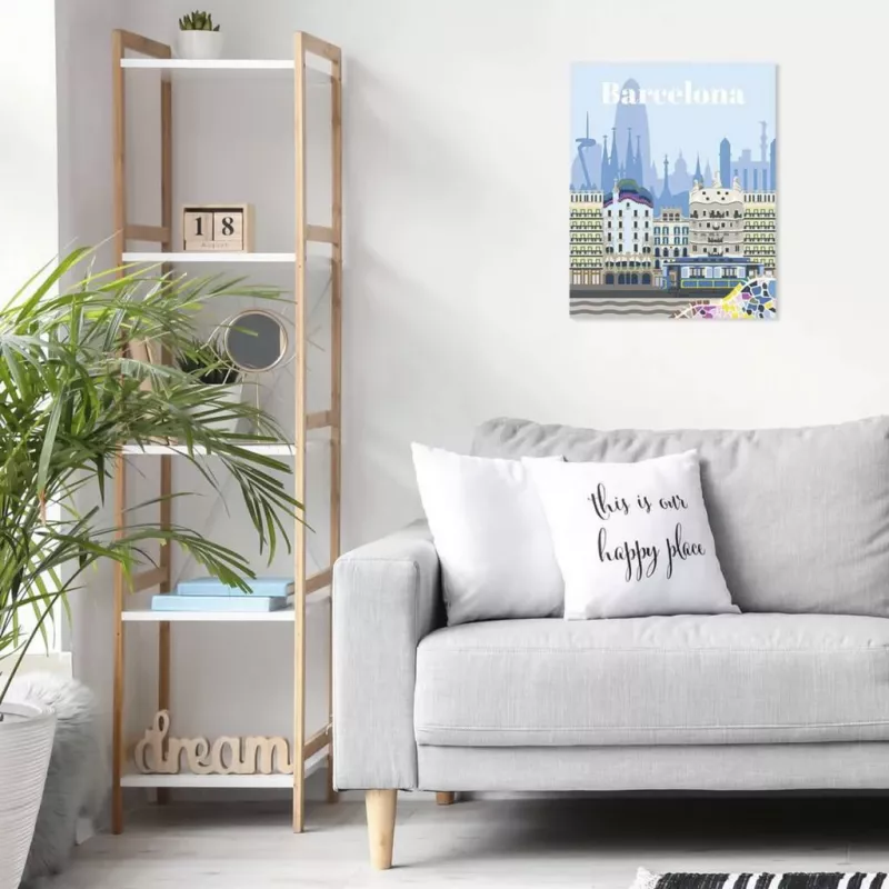 RAVENSBURGER CreArt set dipinti con i numeri - Barcellona colorata