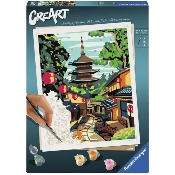 RAVENSBURGER CreArt set dipingi con i numeri - Giappone