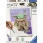 Ravensburger CreArt Star Wars - Grogu in meditazione dipingi con i numeri kit