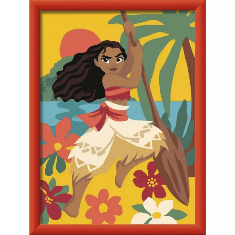 Ravensburger CreArt - Le avventure di Vaiana dipingi con i numeri set