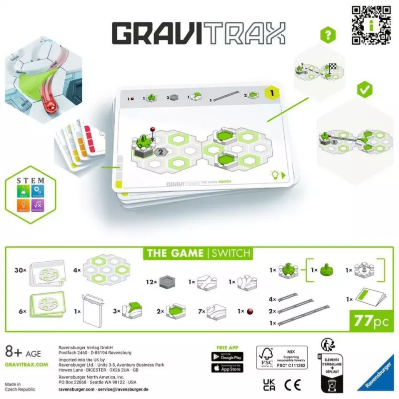Ravensburger GraviTrax Game Switch set di espansione