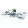 Ravensburger GraviTrax GO Impulsion Pista di biglie set di espansione (25 pezzi)