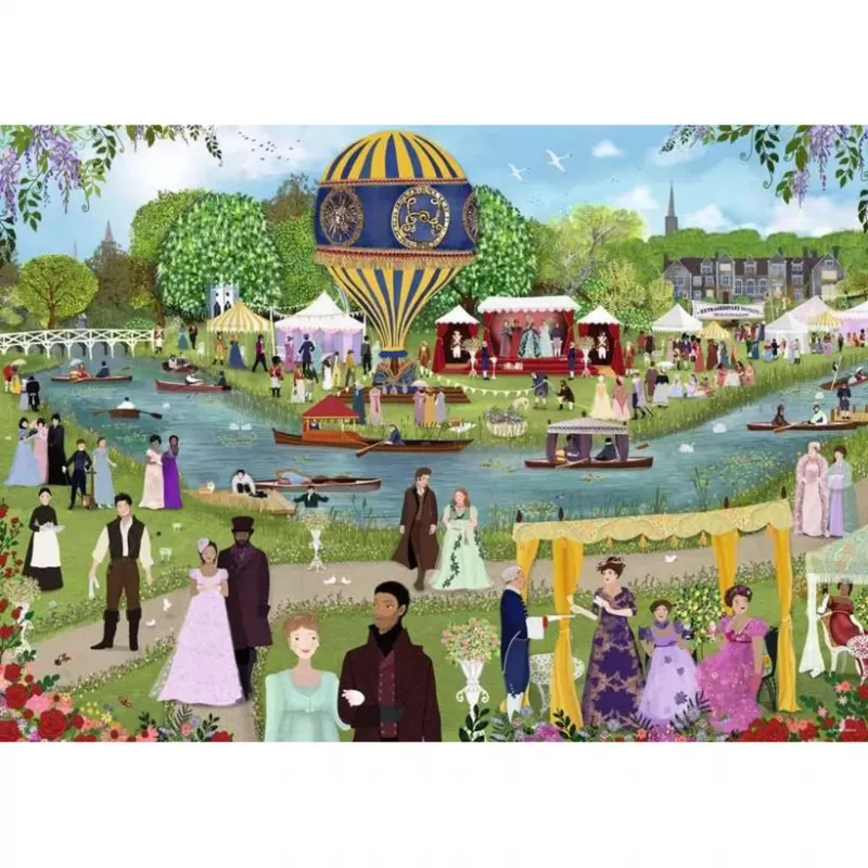 Ravensburger Puzzle Bridgerton - To See and Be Seen 1000 pezzi