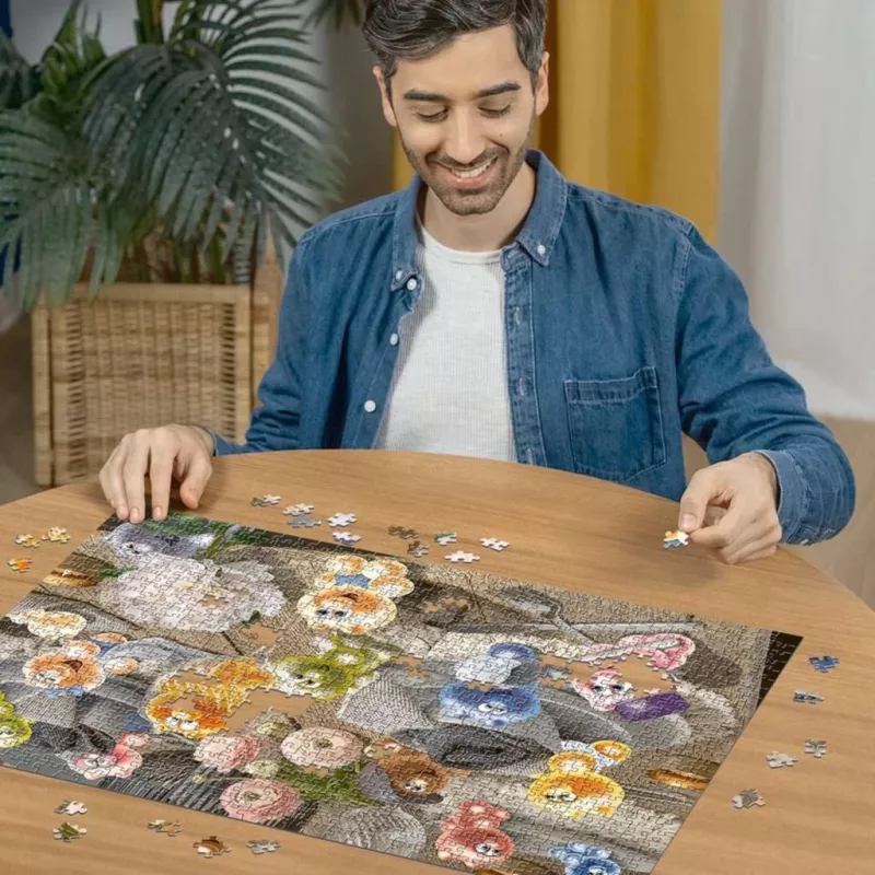 RAVENSBURGER Puzzle Gelini apparecchiano la tavola (1000 pezzi)