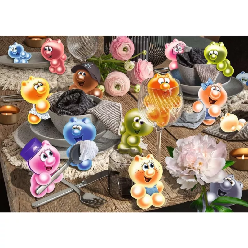 RAVENSBURGER Puzzle Gelini apparecchiano la tavola (1000 pezzi)