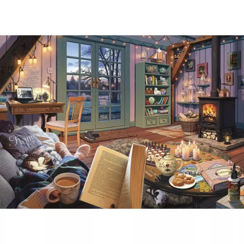 RAVENSBURGER Puzzle My Haven Cozy Garden Shed (1000 pezzi)
