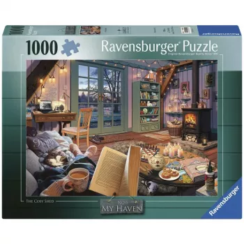RAVENSBURGER Puzzle My Haven Cozy Garden Shed (1000 pezzi)