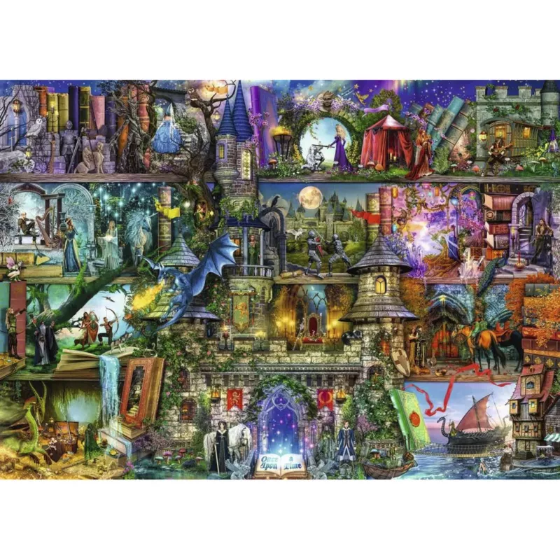 RAVENSBURGER puzzle Miti e leggende (1000 pezzi)