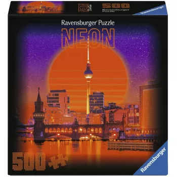 Ravensburger Puzzle Neon Collection Berlin (500 pezzi)