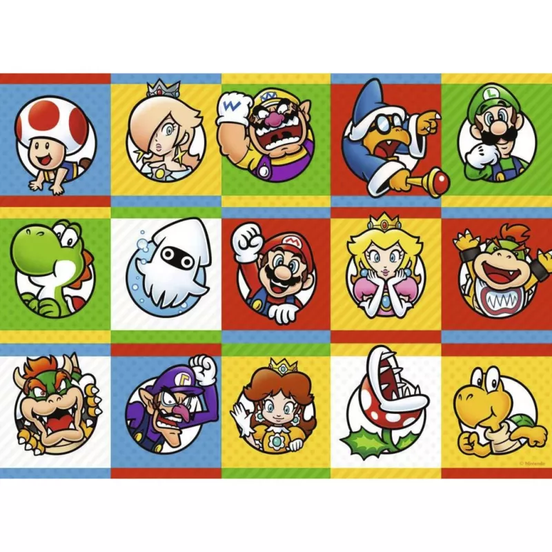 Ravensburger Puzzle Nintendo Super Mario - Character Collection (200 pezzi)