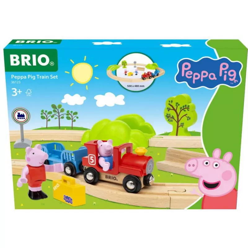 RAVENSBURGER tiptoi World - Peppa Pig set trenino