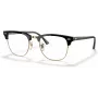 Ray-Ban Clubmaster Classic Occhiali da sole RB3016 901/BF 51 - Montatura nera lenti G-15 verdi