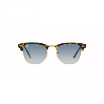 Ray-Ban Clubmaster RB3016 Occhiali da sole grigio trasparente blu sfumato 51mm