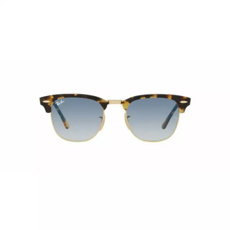 Ray-Ban Clubmaster RB3016 Occhiali da sole grigio trasparente blu sfumato 51mm