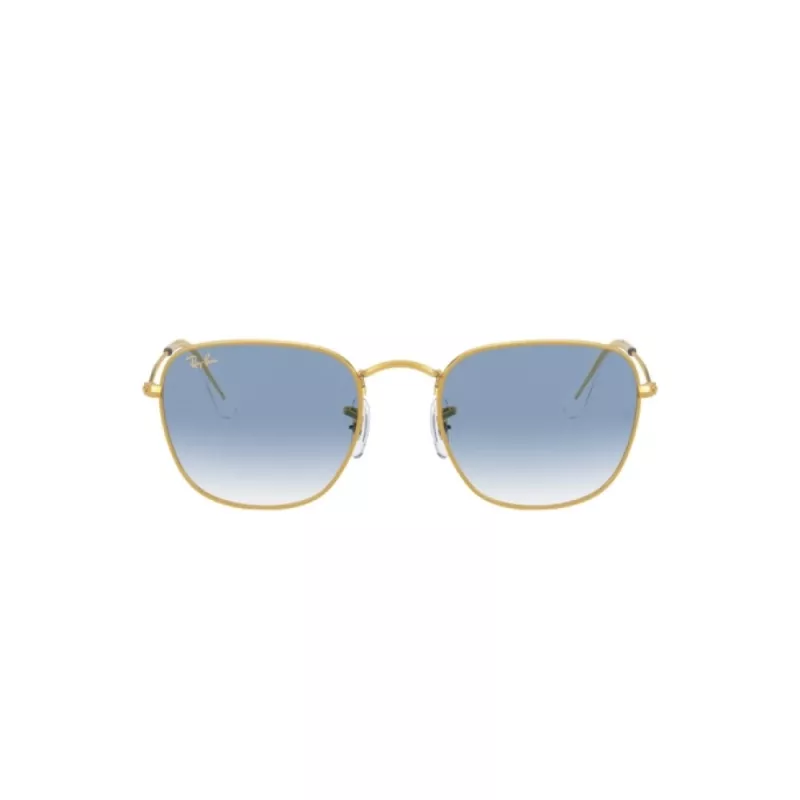 Ray-Ban Frank Metal occhiali da sole RB385791963F5 oro azzurro sfumato 51mm