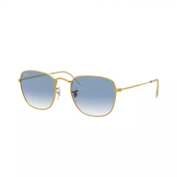 Ray-Ban Frank Metal occhiali da sole RB385791963F5 oro azzurro sfumato 51mm